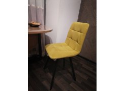 Стул на металлокаркасе Чилли горчичный / белый фото покупателя 60