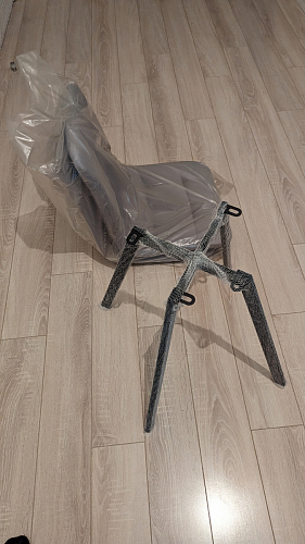 Стул Чилли 2 темно-серый  / черный фото покупателя 1113