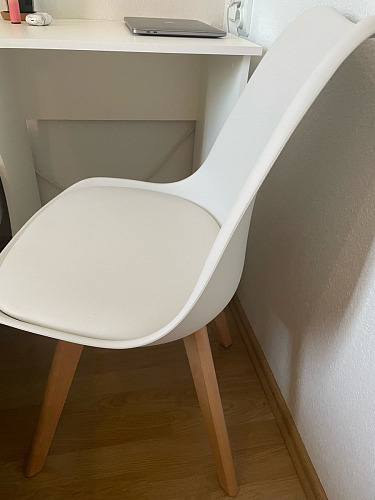 Стул Bonuss blue / wooden legs фото покупателя 144