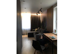 Письменный стол Леон Лофт бетон / черный матовый фото покупателя 194