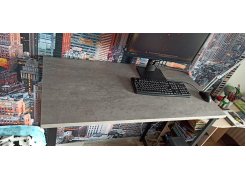 Барная стойка Дилан Лофт 120х40х90 бетон светлый фото покупателя 38