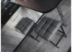 Барный стул Лофт кожзам d1 / черный матовый фото покупателя 113