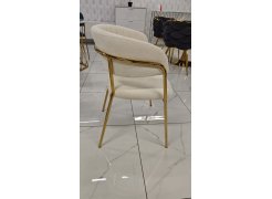 Стул на металлокаркасе Kamelia green / gold из шоурума 9