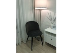 Стул на металлокаркасе Gabi blue / black фото покупателя 230