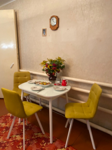 Стул на металлокаркасе Чилли синяя ткань / белый фото покупателя 214