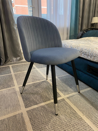 Стул на металлокаркасе Gabi-1 wine red / black фото покупателя 648