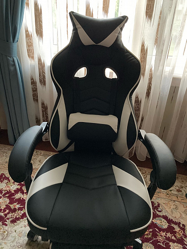 Компьютерное кресло Stimul черное / белое фото покупателя 3