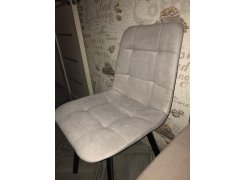 Стул на металлокаркасе Чилли черный фото покупателя 379