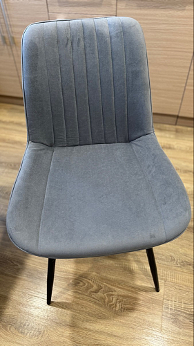 Стул на металлокаркасе Седа К латте / черный фото покупателя 49