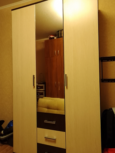 Шкаф-пенал Белла венге / ясень белый фото покупателя 1