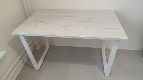 Деревянный стол Лота Лофт 120x75 дуб крафт табачный / черный матовый фото покупателя 981