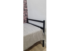 Односпальная кровать Фади 80х200 черная фото покупателя 967