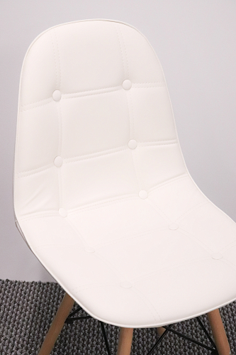 Деревянный стул Kvadro white из шоурума 2