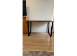 Стол Лота Лофт 120 25 мм дуб делано темный / черный матовый фото покупателя 784