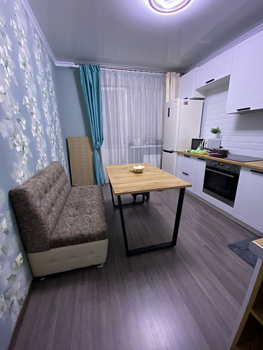 Деревянный стол Лота Лофт 140х80 черный матовый / бетон светлый фото покупателя 546