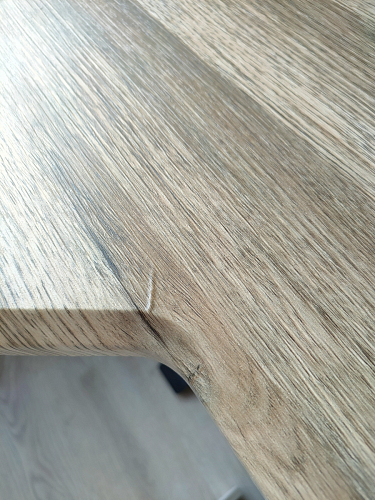 Компьютерный стол Маркос с механизмом подъема 120х75х75 орех кантри / белый фото покупателя 12