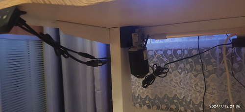 Компьютерный стол Маркос 140х80 тауп / черный фото покупателя 2