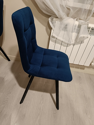 Стул на металлокаркасе Чилли К кирпичный / черный фото покупателя 662