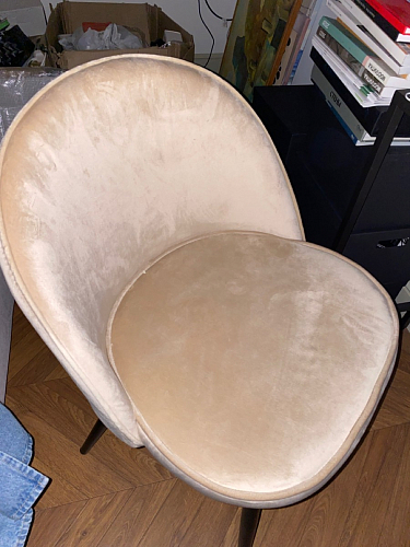 Стул на металлокаркасе Dodo blue фото покупателя 34