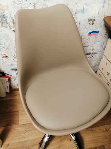 Компьютерное кресло Kolin cappuccino / chrome фото покупателя 97