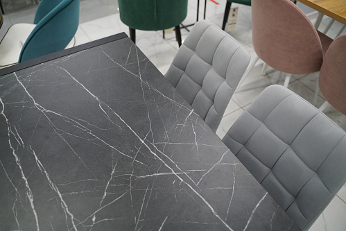 Стол Центавр дуб галифакс / черный матовый из шоурума 3