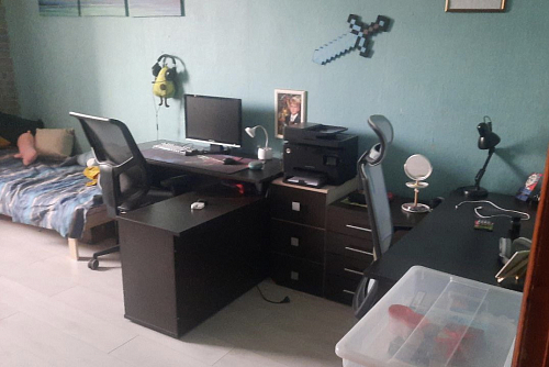 Компьютерный стол КСТ-109П правый венге фото покупателя 65