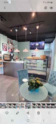 Стул Amelia white / fabric tiffany фото покупателя 18