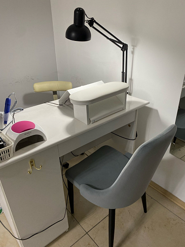 Стул на металлокаркасе Kora green / black фото покупателя 441