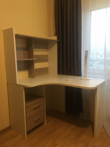 Стол компьютерный с надстройкой 120 х 100 см угловой нельсон правый фото покупателя 3