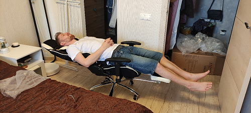 Компьютерное кресло Kano 1 red / black фото покупателя 213