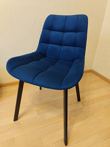 Стул на металлокаркасе Челси бежевый / белый каркас фото покупателя 209