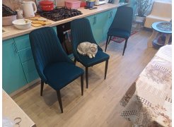 Стул на металлокаркасе Kora white фото покупателя 397