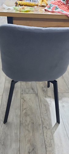 Стул на металлокаркасе Челси бирюзовый / черный фото покупателя 247