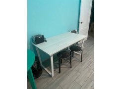 Стол Лота Лофт 120 25 мм сабия / черный матовый фото покупателя 145