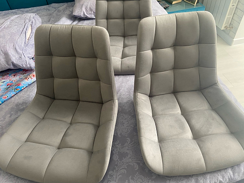 Комплект стульев крутящихся Форт 4 шт розовый / белый фото покупателя 238