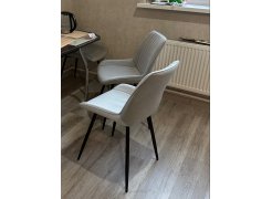 Стул на металлокаркасе Седа К 02 светло-серый / белый фото покупателя 59