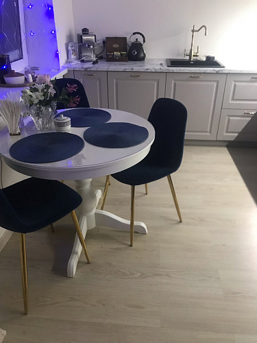 Стул на металлокаркасе Dabl wine red фото покупателя 166