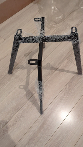 Стул на металлокаркасе Чилли черный / зеленый фото покупателя 1116