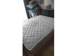 Двуспальная кровать Клауд 160х200 парящая дуб крафт золотой / антрацит фото покупателя 3