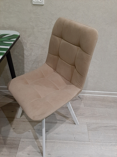 Комплект стульев Чилли 2 шт бежевый / черный фото покупателя 780