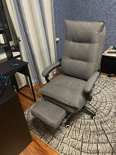 Компьютерное кресло Rapid голубое фото покупателя 200