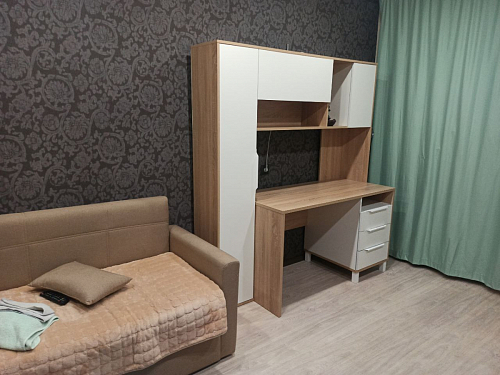 Письменный стол Комфорт 12.95 N дуб сонома / белый PE шагрень фото покупателя 75