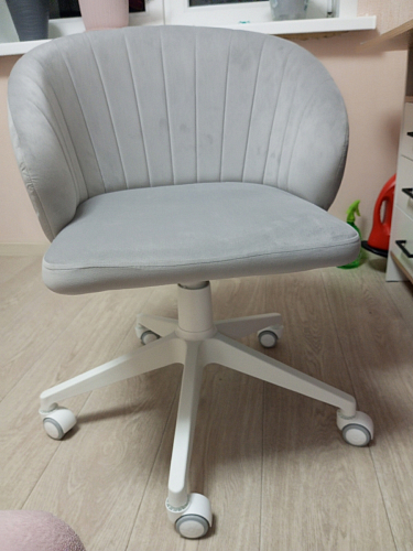 Компьютерное кресло Пард confetti silver серый / черный фото покупателя 219