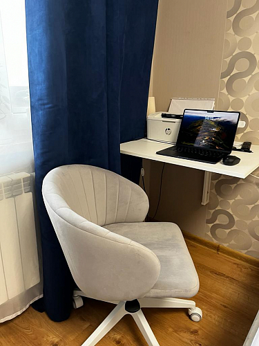 Компьютерное кресло Пард confetti silver серый / черный фото покупателя 156