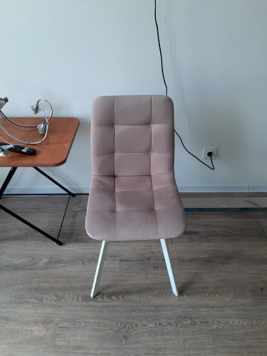 Стул на металлокаркасе Чилли К черный / зеленый фото покупателя 642