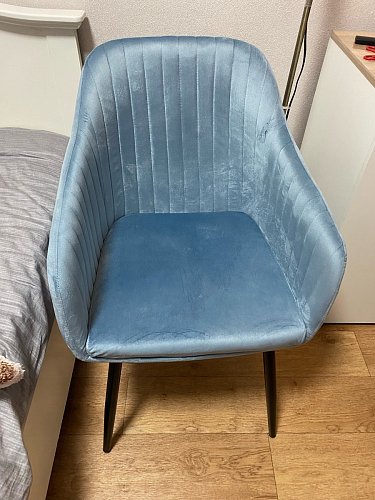 Стул на металлокаркасе Slam розовый фото покупателя 56