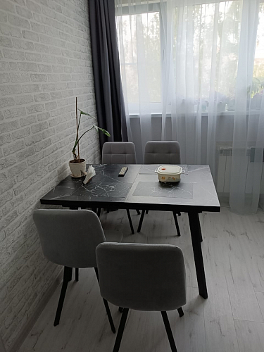 Стул на металлокаркасе Чилли темно-серый / черный каркас фото покупателя 402