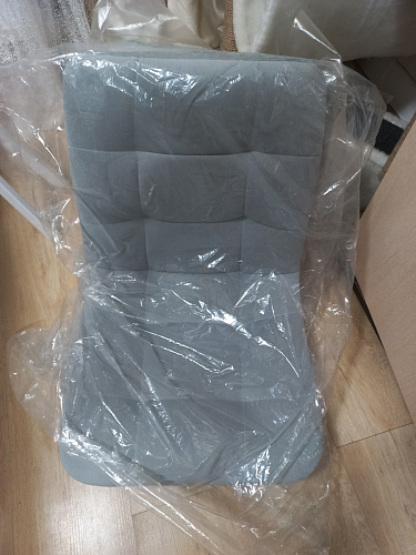 Стул на металлокаркасе Чилли синий / белый фото покупателя 1347