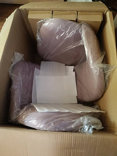 Стул на металлокаркасе Gabi 1 light purple / black фото покупателя 627