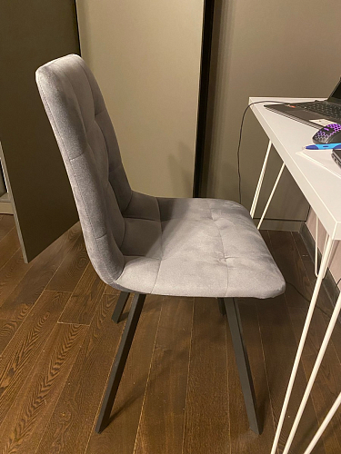 Стул на металлокаркасе Чилли бирюзовый / черный фото покупателя 839